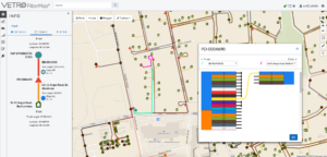 Sample network from TTConnect in VETRO FiberMap.